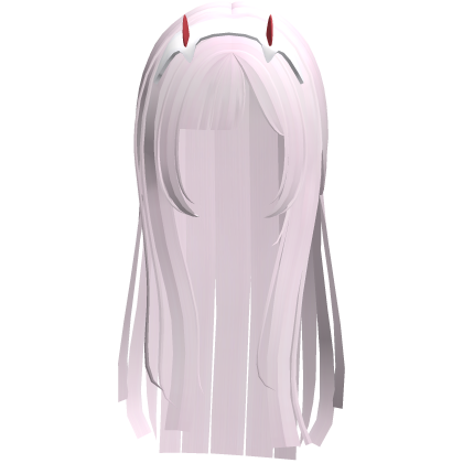 Zero Two Darling and the Franxx Pink Cosplay Hair Roblox item