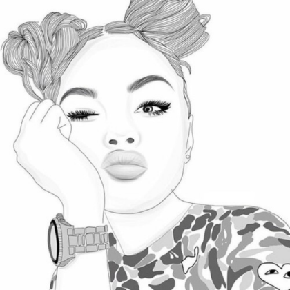 girl ♡ Roblox decal