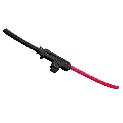 Red Cyberpunk Voltaic Katana