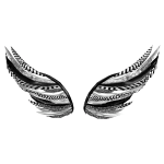 Zealous Zebra Relic Wings (CL2)