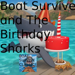 Boat survive And the birthday Sharks