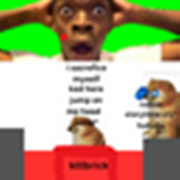 obby but you have to sacrifice yourself