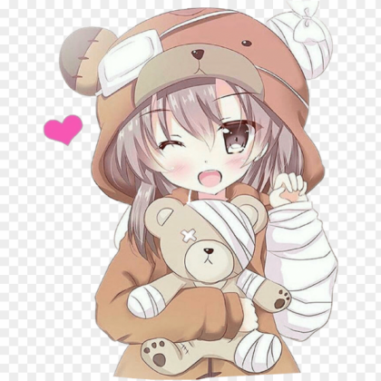 Teddy kawaii girl Roblox decal