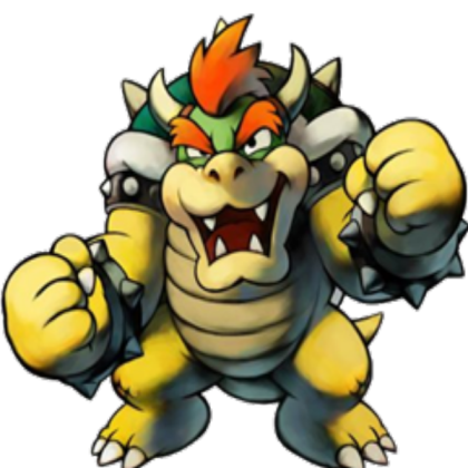 Bowser - Transparent Roblox decal