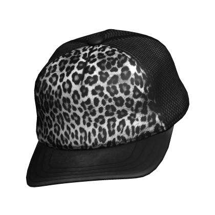 Montage Leopard Design Cap