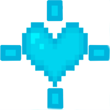 blue heart crosshair Roblox decal