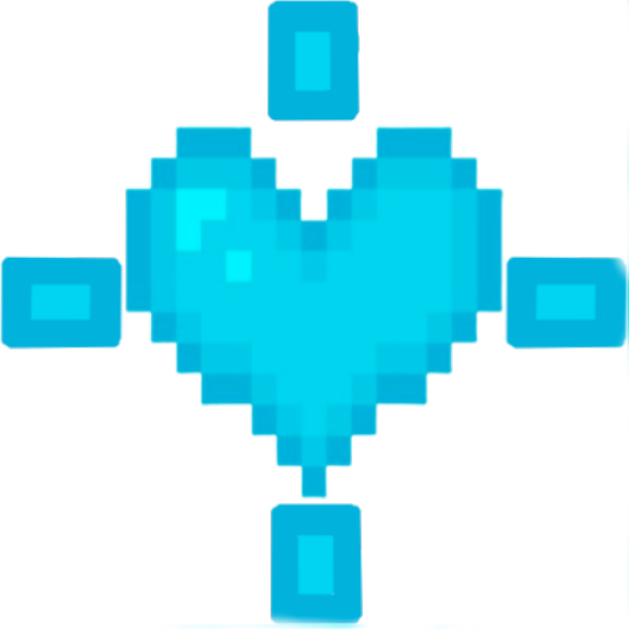 blue heart crosshair Roblox decal