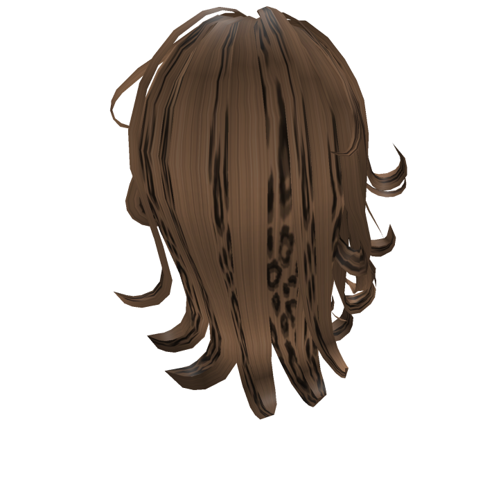 Gyaru Bouncy Layered Curls Bronze Cheetah