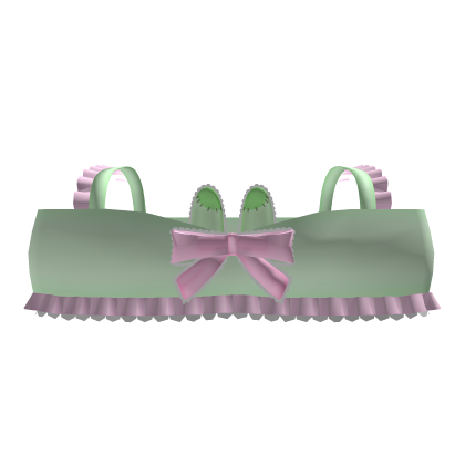 🧟🐰 kawaii halloween zombie bunny ruffled top Roblox item