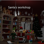 santa doges elves