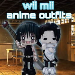 [SACREDRITUALS] WII MII ANIME OUTFITS!