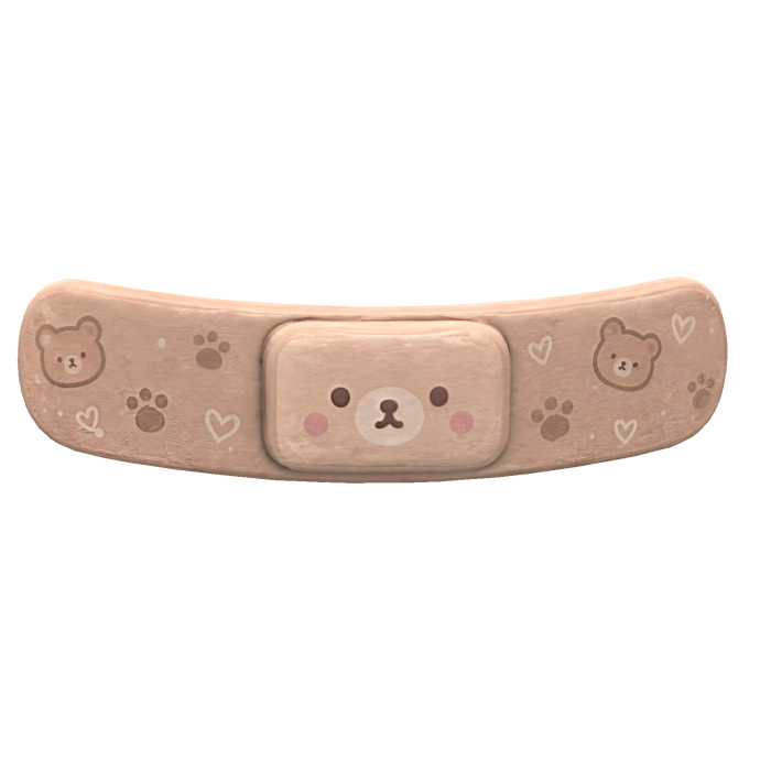 Cute Bear Pattern Bandage