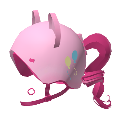 . ‿ ♡ cute pinkie pie pony helmet ⊹ . ୨୧ Roblox item