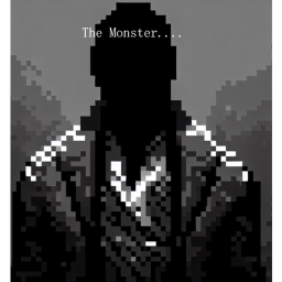 The monster.... (Horror game)