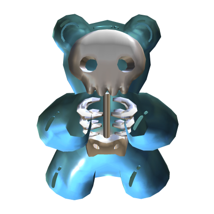 Frutiger Aero Webcore Blue Scene Gummy Bear [PBR]