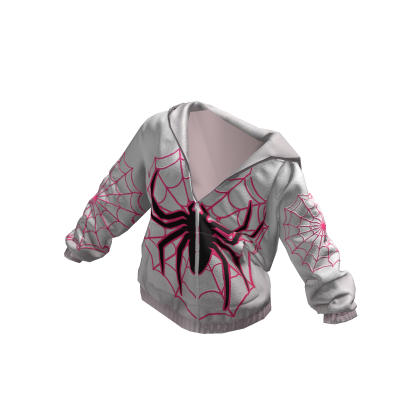 Y2K Pink Spider Hoodie