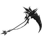 Onyx Scythe of the Void Disaster