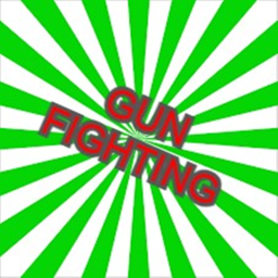 Gun fighting and knife fighting