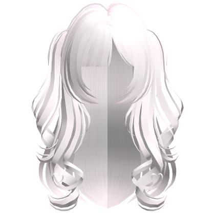 ♡ pink adorable doll long hair & curly pigtails