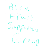 Blox fruits supporter group