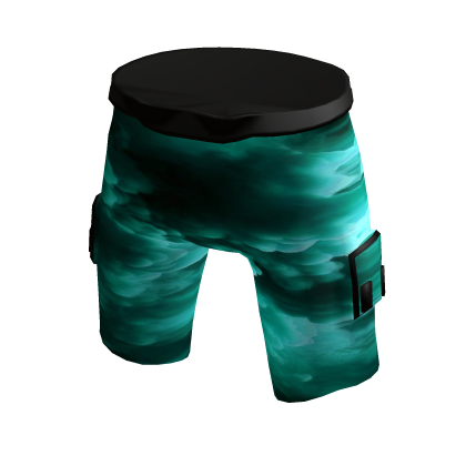 Cyan Cloud Shorts thumbnail