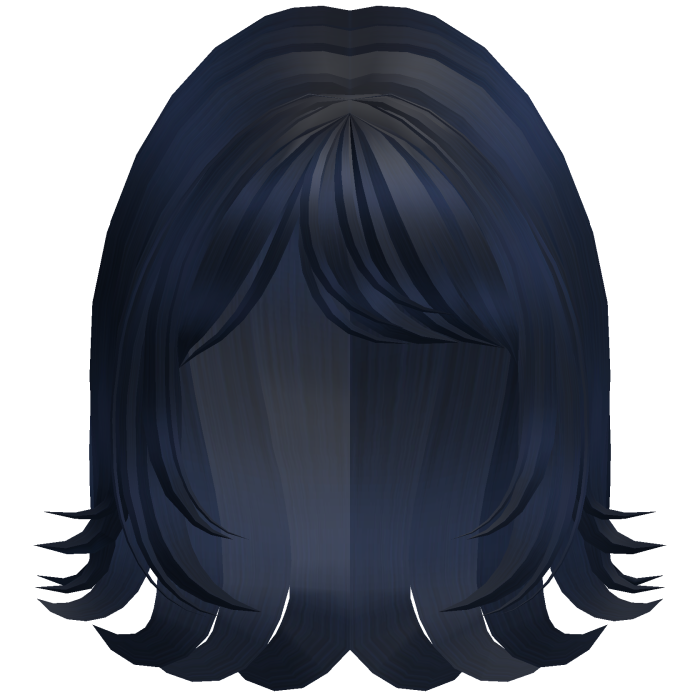 Soft Flipped Short Bob (Blue)