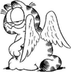 garfield the god