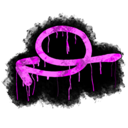 Pink Graffiti Arrow Roblox decal