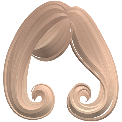 Cute Swirly Swooped Bangs (Blonde) Roblox item