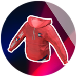 TJ Chicago Windbreaker (Red)