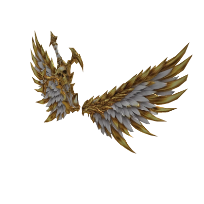 Celestial Requiem Wings White Gold Roblox item