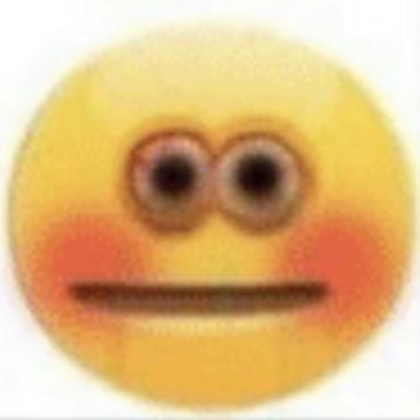 blush cursed emoji Roblox decal