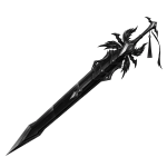 Onyx Black Champion's Sword