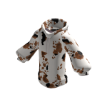 Cow Print Hoodie