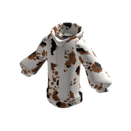 Cow Print Hoodie thumbnail
