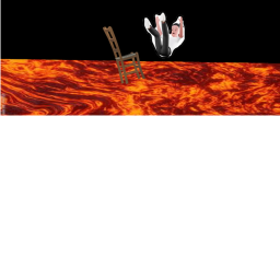 THE FLOOR IS LAVA!!!! chill spot