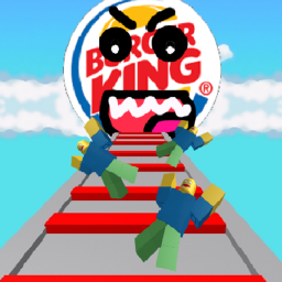 ESCAPE BURGER KING OBBY! (UPDATE!) (FUN!)