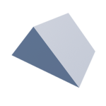 a triangular prism.