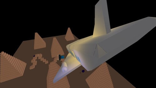 Survive a Spaceship Crash Into Planet Zorg!