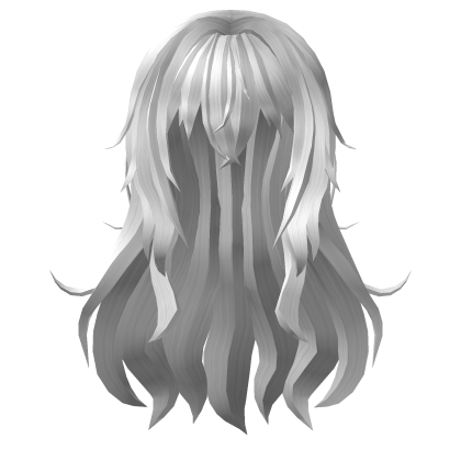 Anime Straight Long Hair - White 