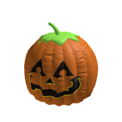 Jack-o'-Lantern Pumpkin Head