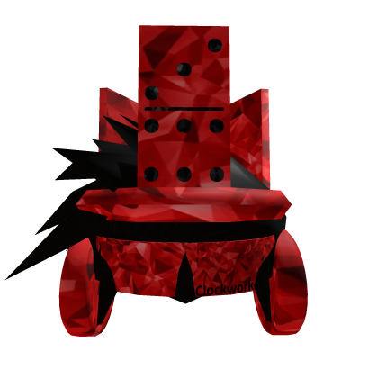 [⏳LIMITED SPARKLE] Red Hair + Clockwork + Crown thumbnail