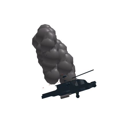 crashed heli