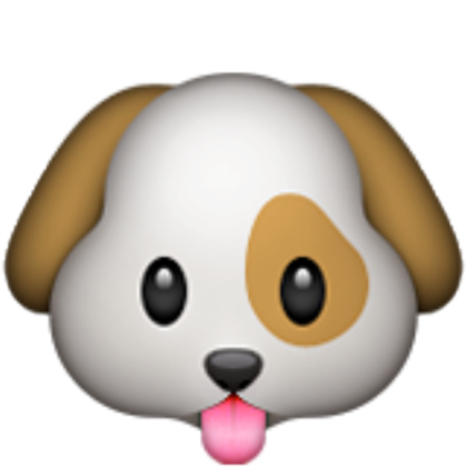 Dog Emoji Roblox decal