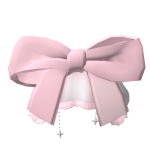 Waist Lace Pink Ribbon