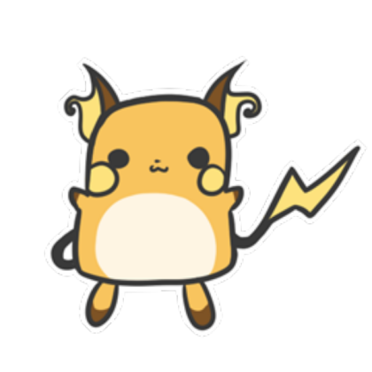Cute Raichu Roblox decal