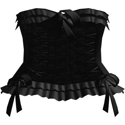 ⸸꒱ black gothic babydoll corset princess dress thumbnail