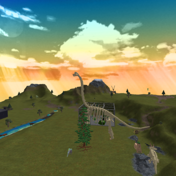 Dinosaur Simulator Fan map