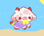 Strawberry milk cow the group