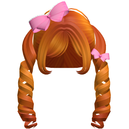 cute ginger anime tornado pigtails 